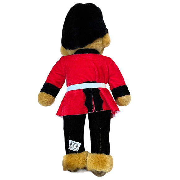 Merrythought England Plush Bear Harrods Royal Guard NWT 1990 Stuffed Animal - Picture 3 of 13
